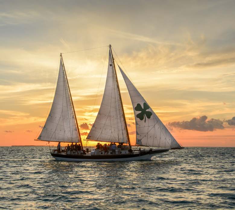 Schooner Champagne Sunset Sail